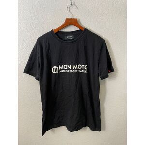 Pando Monimoto‎ Engineered By Riders Mens XL Black Gps Bike Shirt